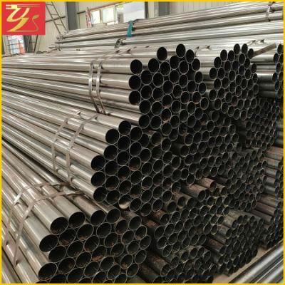 Ms Steel ERW Carbon ASTM A53 Black Iron Pipe Welded Sch40 Steel Pipe for Building Material