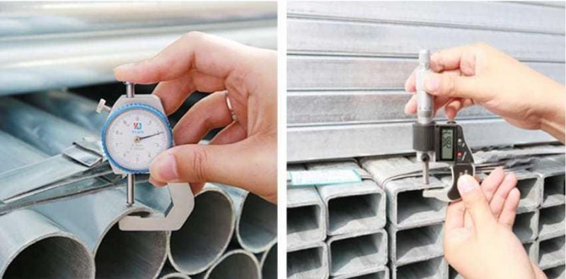 China 63mm Galvanized Steel Tube for Exhaust Pipes