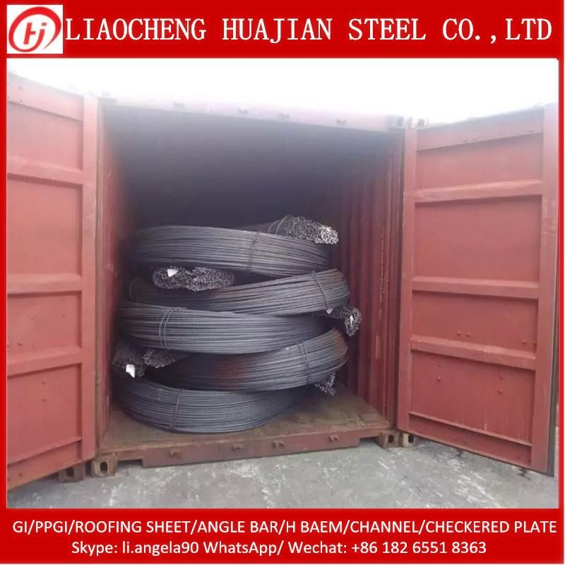 12m HRB400 Deformed Steel Bar Iron Bar for Construction