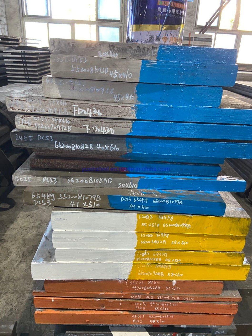 JIS-Nak80/AISI-P21 Plastic Flat Steel