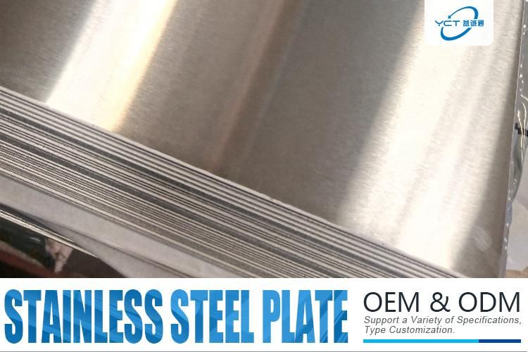AISI 304/316 Stainless Steel Sheet/Plate2b/Ba with PVC Film