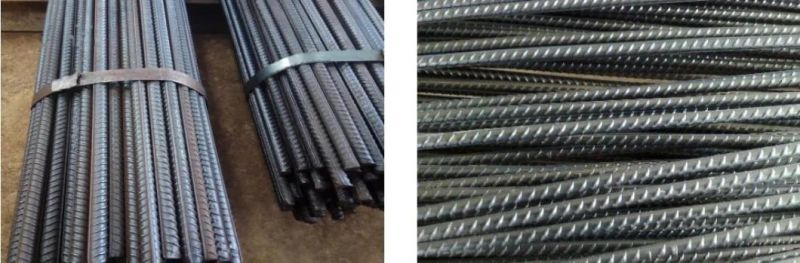 En ASTM A53 Gra Rebar Screw Thread Steel Deformed Bar