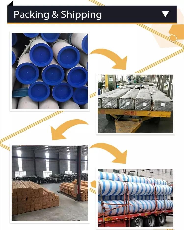 Decorative Factory Price Stainless AISI 201, 304, 304L, 321, 316, 316L, 317L, 347H, 309S, 310S, 904L Round Stainless Steel Pipe Industry Ss