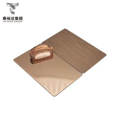 Best Standard Cold Rolled AISI 316 A240 A480 A554 A276 No. 1 2b Ba No. 4 8K Rose Mirrior Hairline Hl Stainless Steel Sheet