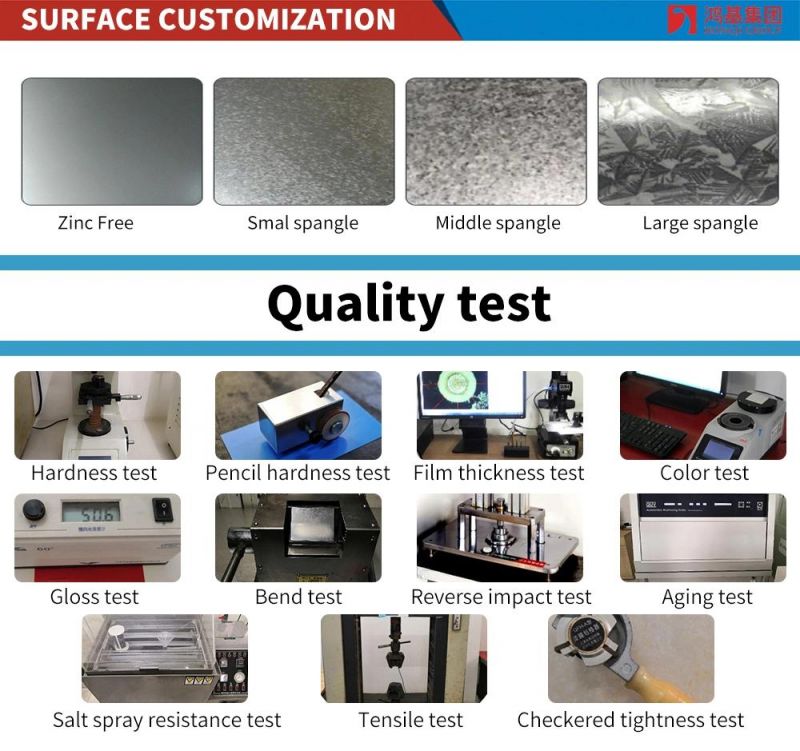 Ral 9001 6005 Wholesale Dx51d/JIS/ASTM Zinc 30-275g/Sm Color Coated Steel Plate in Coil
