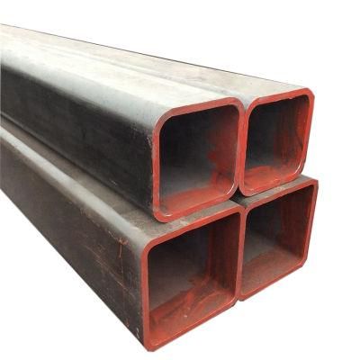Tianjin Suppliers Rectangular Tubular Rhs Steel Profile Tube Black Square Pipes Price