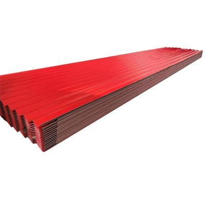 Corrugated Color Painted 7 Wave Bond Design Steel Roofing Sheet