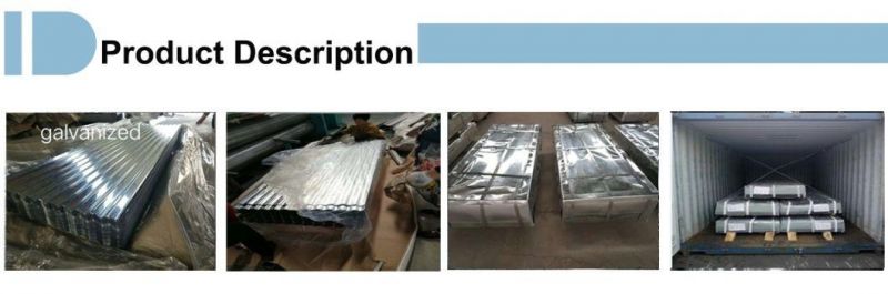 Cold Rolled Zinc Coated Galvanized Corrugated Roofing Sheet for Aferica