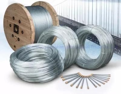 Manufacturer Direct Sale High Formability 0.1mm-6mm Hot Dipped Iron Galvanized Steel Wire