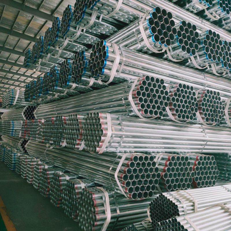 Carbon ERW Steel Pipe Hollow Section Galvanized/Welded/Black/Seamless/Stainless Round Tube/Pipe for Scaffolding