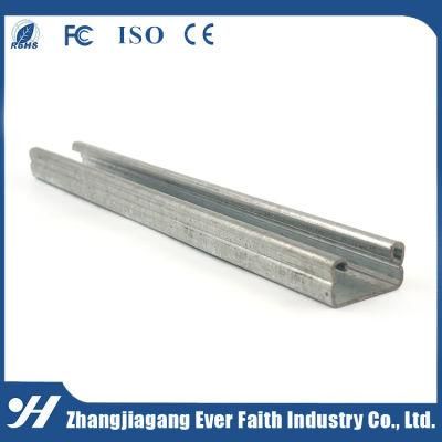 Good Quality Aluminum Strut Channel C Channel Corrorion Resistant Light Steel