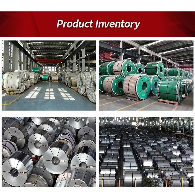 Factory Price Hot/Cold Rolled 201 304 321 316L 304L 310S 904L Duplex 2205 2507 Stainless Steel Roll Coil with 2b/No. 1/Hl/No. 4/8K Finish