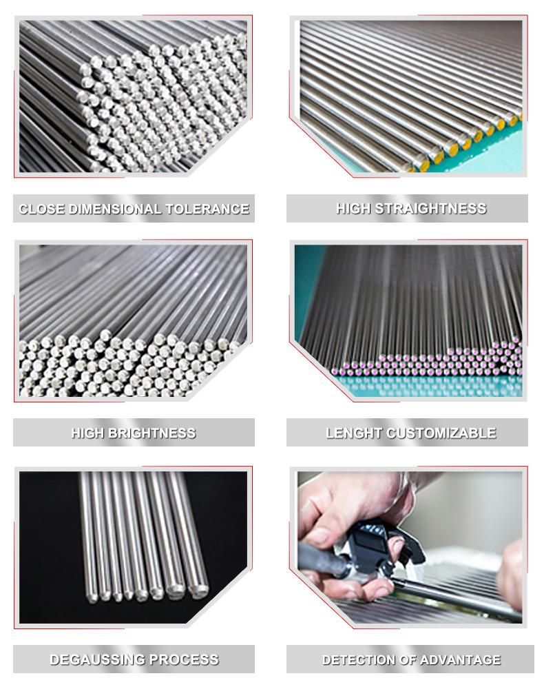 Hot Selling 304 316 Stainless Steel Flat Round Bar 0.5-20mm Metal Rod 201 Ss Rod