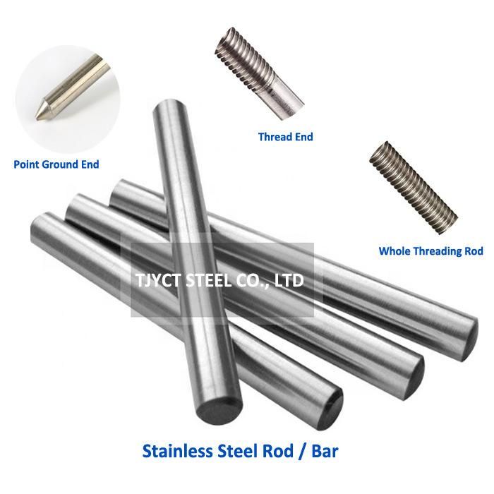 SUS304 316/L 303 Stainless Steel Round Bar Square Rod Hex Bar