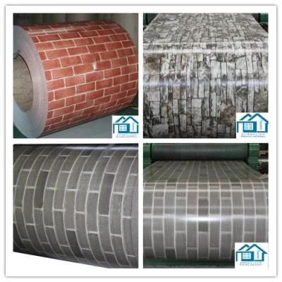 Factory New Design Brick Grain Prepaited Steel Coil (ZL-PPGI)