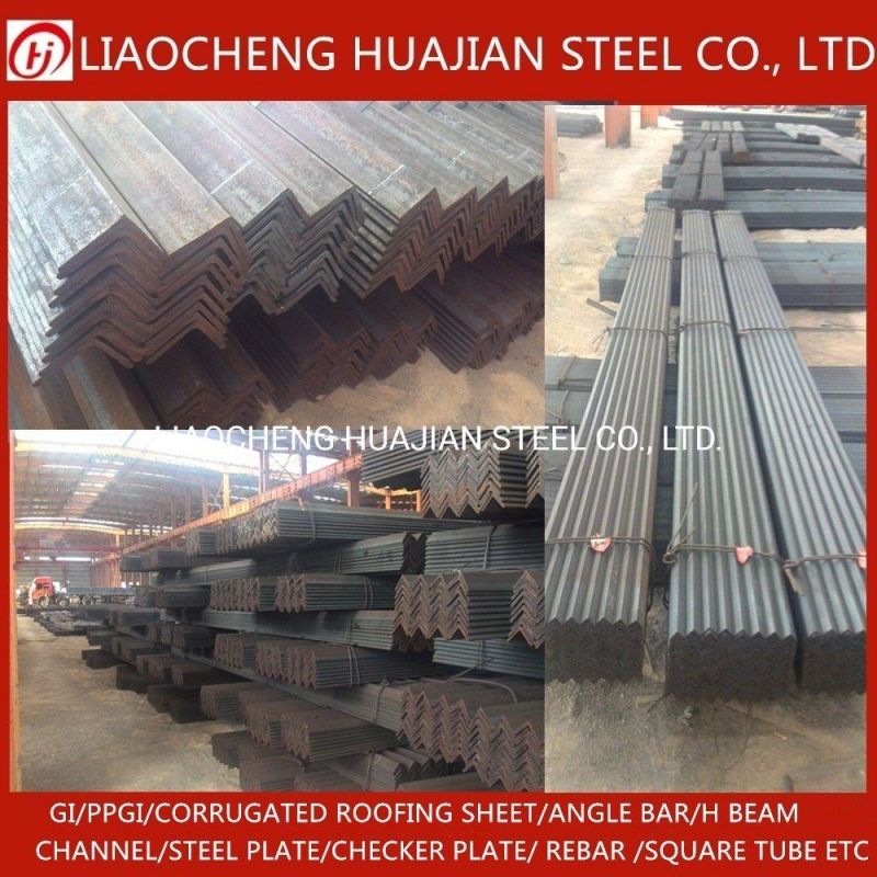 Factory Wholesale Construction Galvanized Steel Angle Standard Sizes