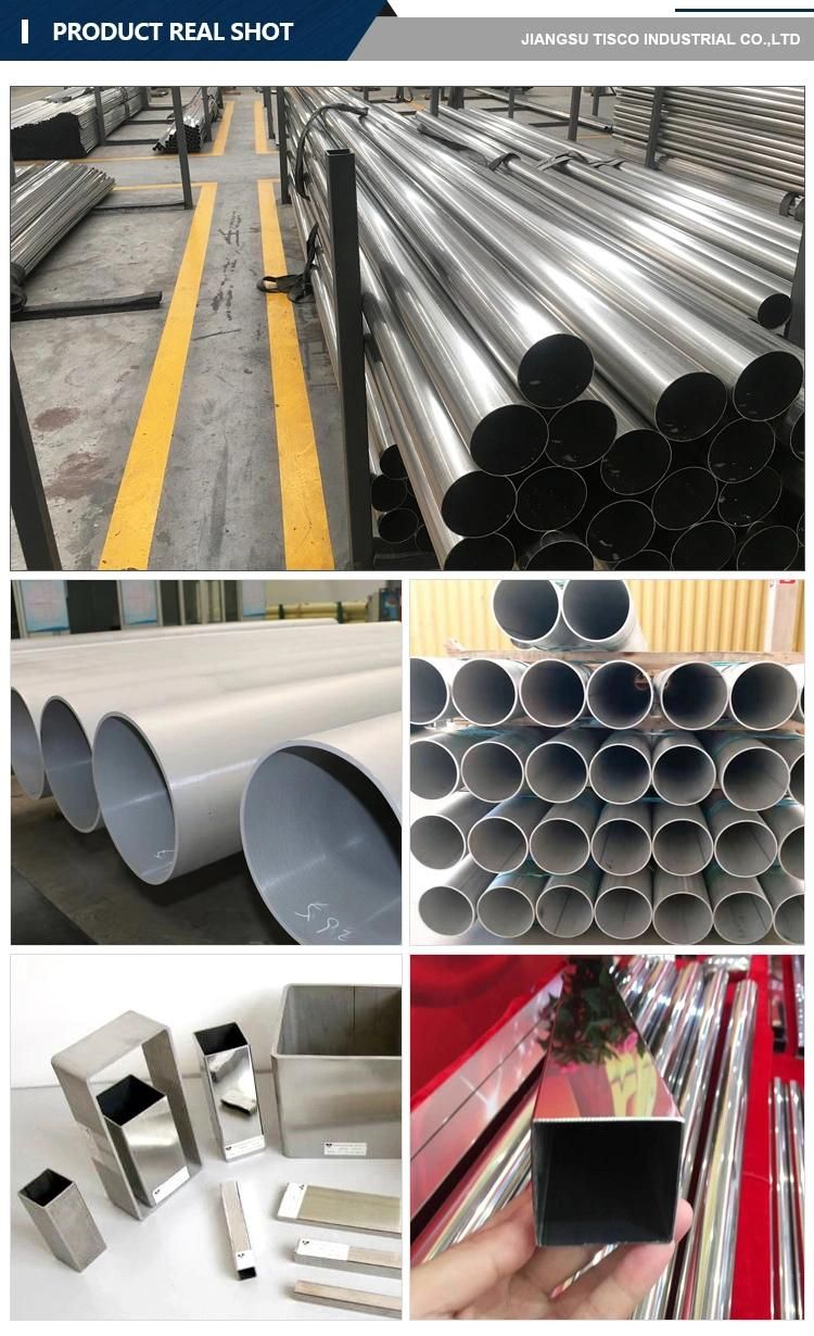 Rectangle Tube ASTM 301 304 316 Pickling Stainless Steel Welded Pipe