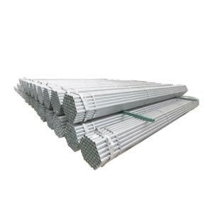 Hot Finished Welded Thin Wall Zinc Coated Round Steel Tube