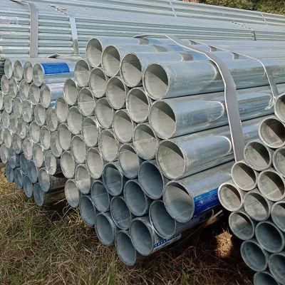 Manufacturer Price Welded Steel Tube ERW Q195 Q235 Q245 Hot Dipped Corrosion Resistant Galvanized Steel Pipe for Building Material