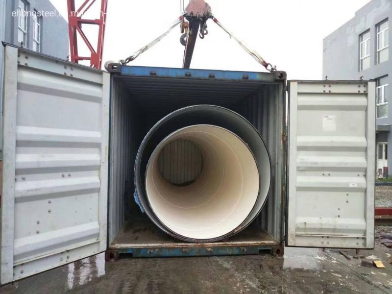 2500mm Diameter ERW SSAW Q345b Carbon Spiral Welded Steel Pipe Tube