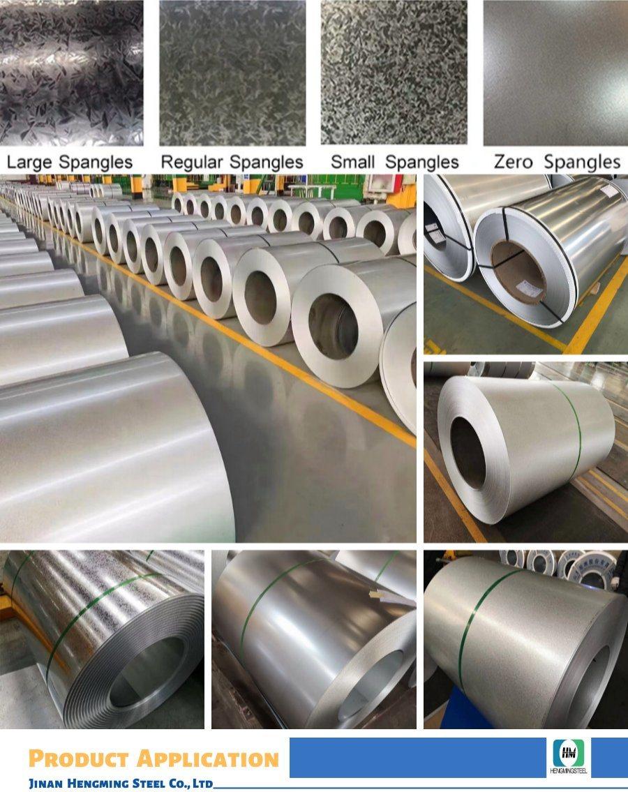 Chinese Supplier Zinc Coated Galvanized Steel Coils