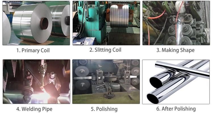 AISI Stainless Steel Tube 201 304 321 316L 904L Tube Stainless Steel Seamless Pipe