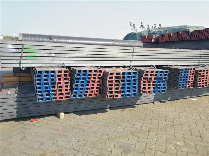 Hot Rolled Q235 Q345 U Beam Section /Upe Upn Mild Steel U Channel Size 6m 9m 12m Mild Steel U Channel Size 6m 9m 12m/New Production Iron Beams Steel Channel