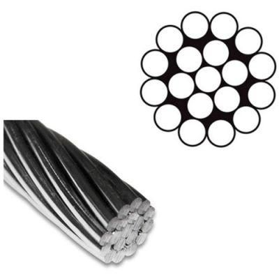AISI 304 316 7X19 Steel Wire Cable China Supplier High Tensile Quality Use for General Engineering Mining Fencing Railway