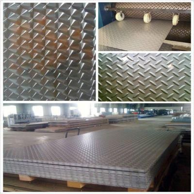 Patterned Design Stainless Steel Embossed AISI 201 Stainless Steel Checkered Plate