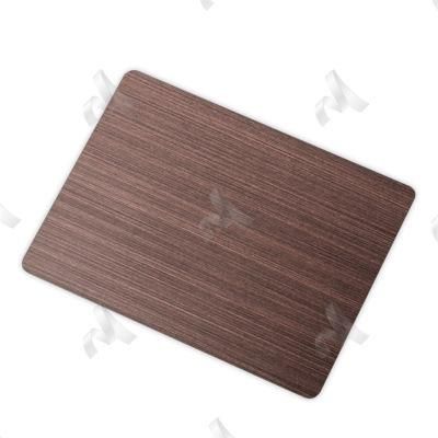 Hot Selling Cold Rolled AISI 316 A240 A480 A554 A276 No. 1 2b Ba No. 4 8K Brown-Mirrior Hairline Hl Stainless Steel Sheet
