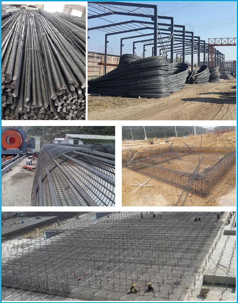 HRB400 /12mm/Mild High Tensile Corrugated Deformed Reinforced Steel Bar /6mm Steel Deformed Bar/Steel Rebar