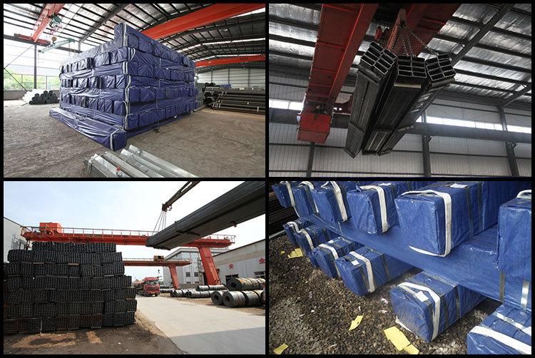 Custom ASTM A500 A53 S275 S355 Ms Shs Rhs Square Steel Pipe Rectangular Tube