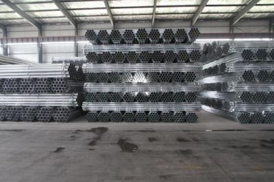 Hot Dipped Galvanized Steel Pipe for Scaffolding/Water/Furniture/Greenhouse/Conduit