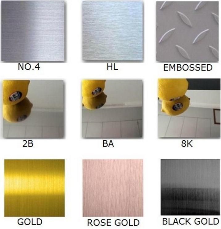 316L 316ti 316 4X8 Steel Sheet