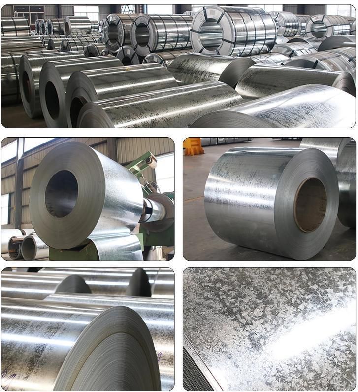SGCC Dx51d Q195 Q235 Cold Rolled Hot DIP 0.12mm Galvanized Carbon Steel Coil