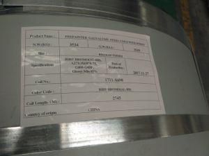 0.14mm Dx51d Hot Dipped Galvanized Corrugated Steel Roofing Gi