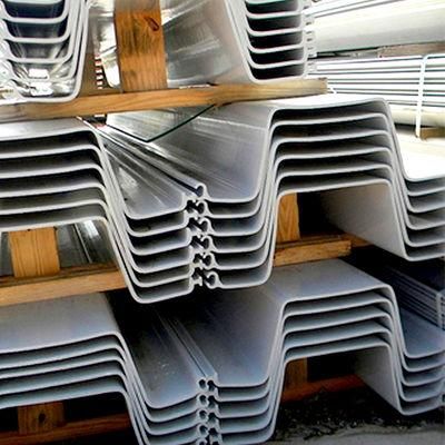 Supply Hot Rolled Steel Sheet Pile/Z Steel Sheet Pile/Fsp-II U-Shaped Steel Sheet Pile/Fsp-II U-Steel Sheet Pile/Steel Pipe Pile