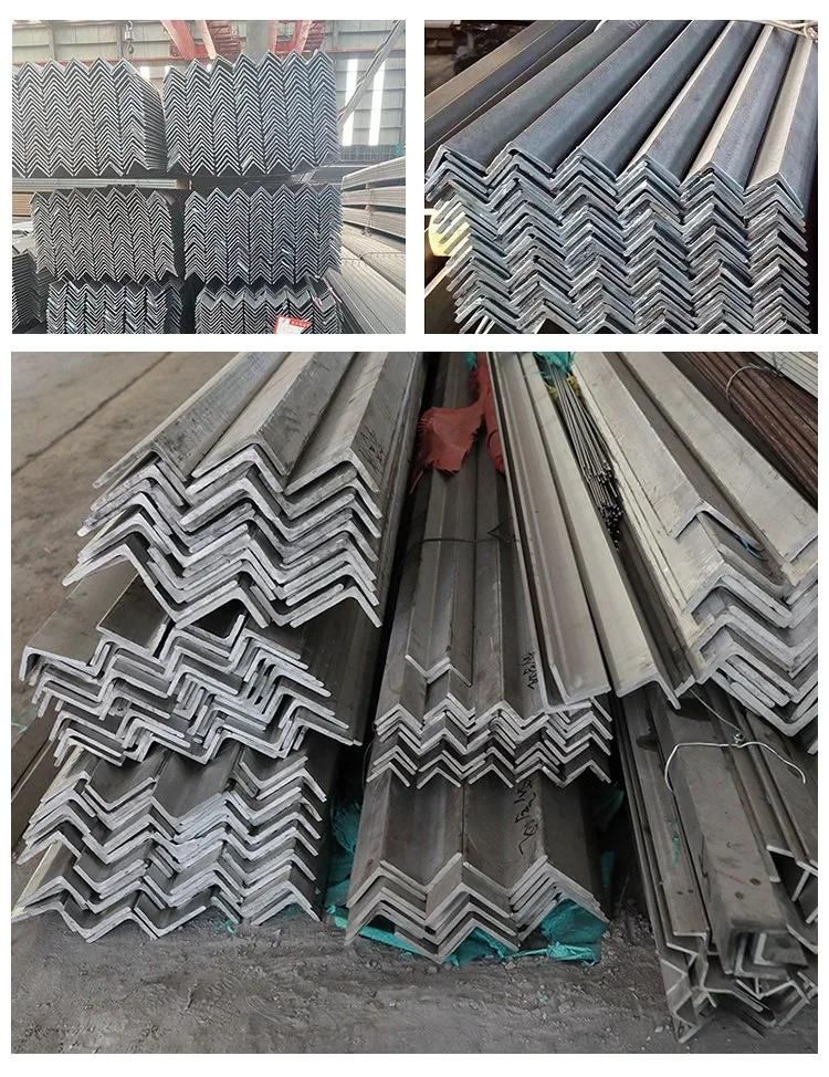 Chinese Factory Carbon Steel A36 A53 Q235 Q345 Angle Iron/Hot Rolled Angles Steel /Ms Angles L Profile Hot Rolled Equal or Unequal Steel Angles Steel Profile