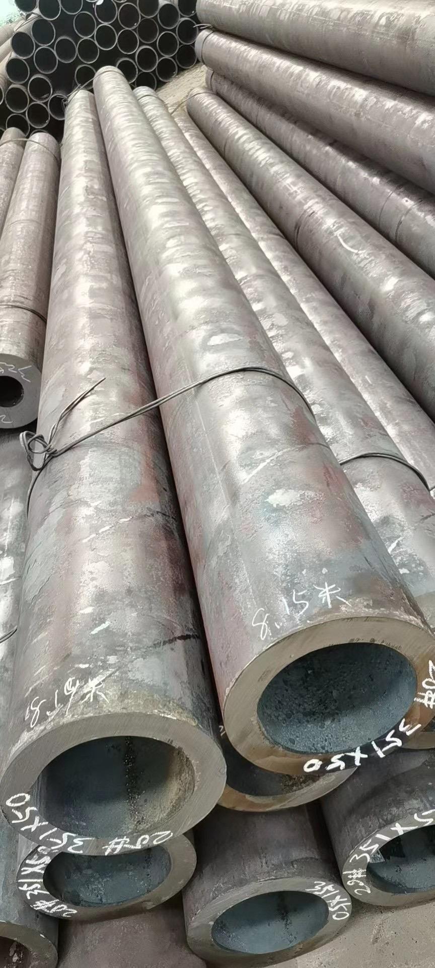 En C45 Steel Pipe Cutting ASTM 1045 Steel Pipe Manufacturer Grade 45 Steel Tube Turn-Milling Factory