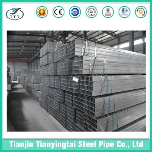 Galvanized Steel Rectangular Pipe