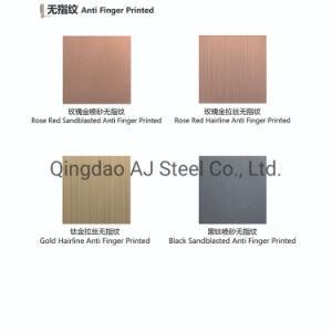 Grade 201 Color Sheet Stamped &amp; Embossing Stainless Plate Decorative Steel