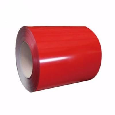 PPGI Red Blue Color Coated Galvanized Steel Coil 1250mm Width Special Used for Wear Resistant Steel
