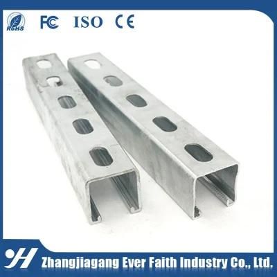 Electric Galvanized Slotted Strut C Channel