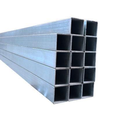 Chinese Hot Selling Q195, Q235 Low Carbon Steel Hot DIP Galvanized Coated Square Pipe / Rectangular Hollow Steel Pipe, Iron Pipe