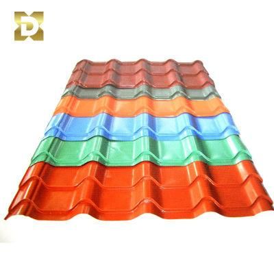 ASTM Loyal Merchant Prefab House Roof Tiles PPGI Galvanized Zinc Colour Coated Steel Roofing Sheet