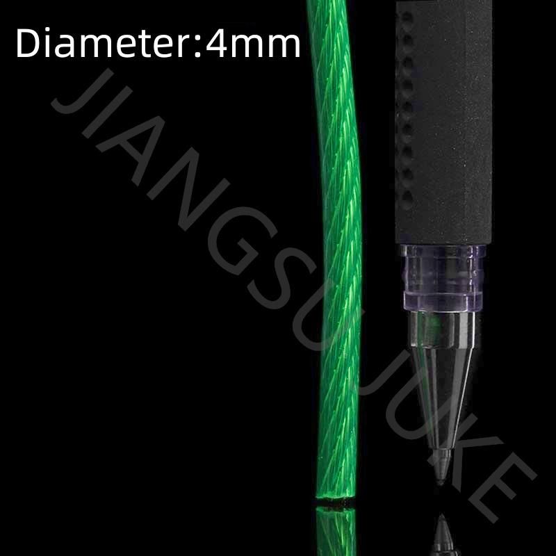 Green PVC Coated Steel Wire Rope