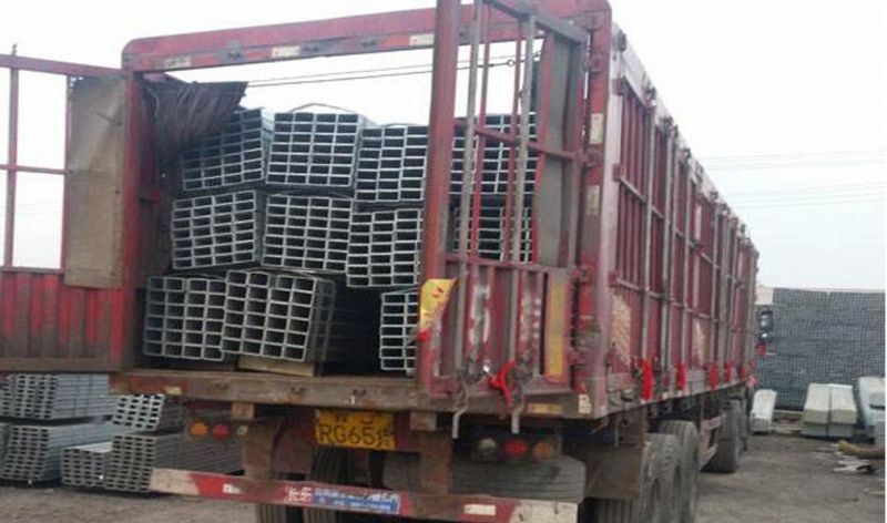 Welded Galvanized Rectangular Tube Pipe Rectangular Steel Hollow Section