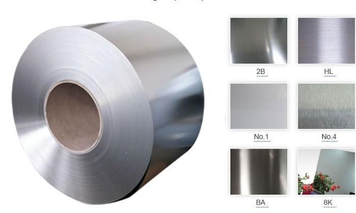 Ss 301 304 2b Ba Finish Cold Rolled Stainless Steel Coil/Strip/Roll/Plate/Sheet