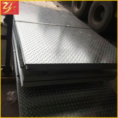 ASTM A36 Hot Rolled Black Chequered Carbon Steel Sheet/Checkered Plate