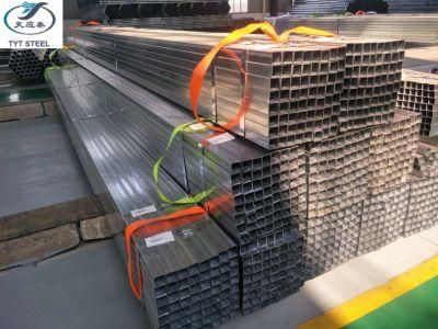 40*40mm Gi Hollow Section Square and Rectangular Pre-Galvanized Steel Pipe